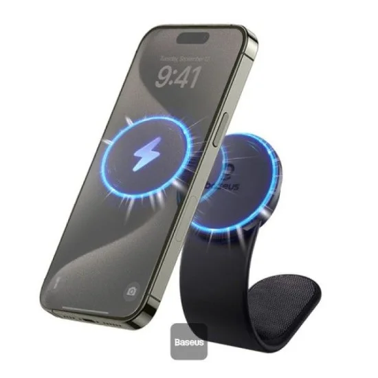 Baseus Magnetic Wireless Charging Dock - Black